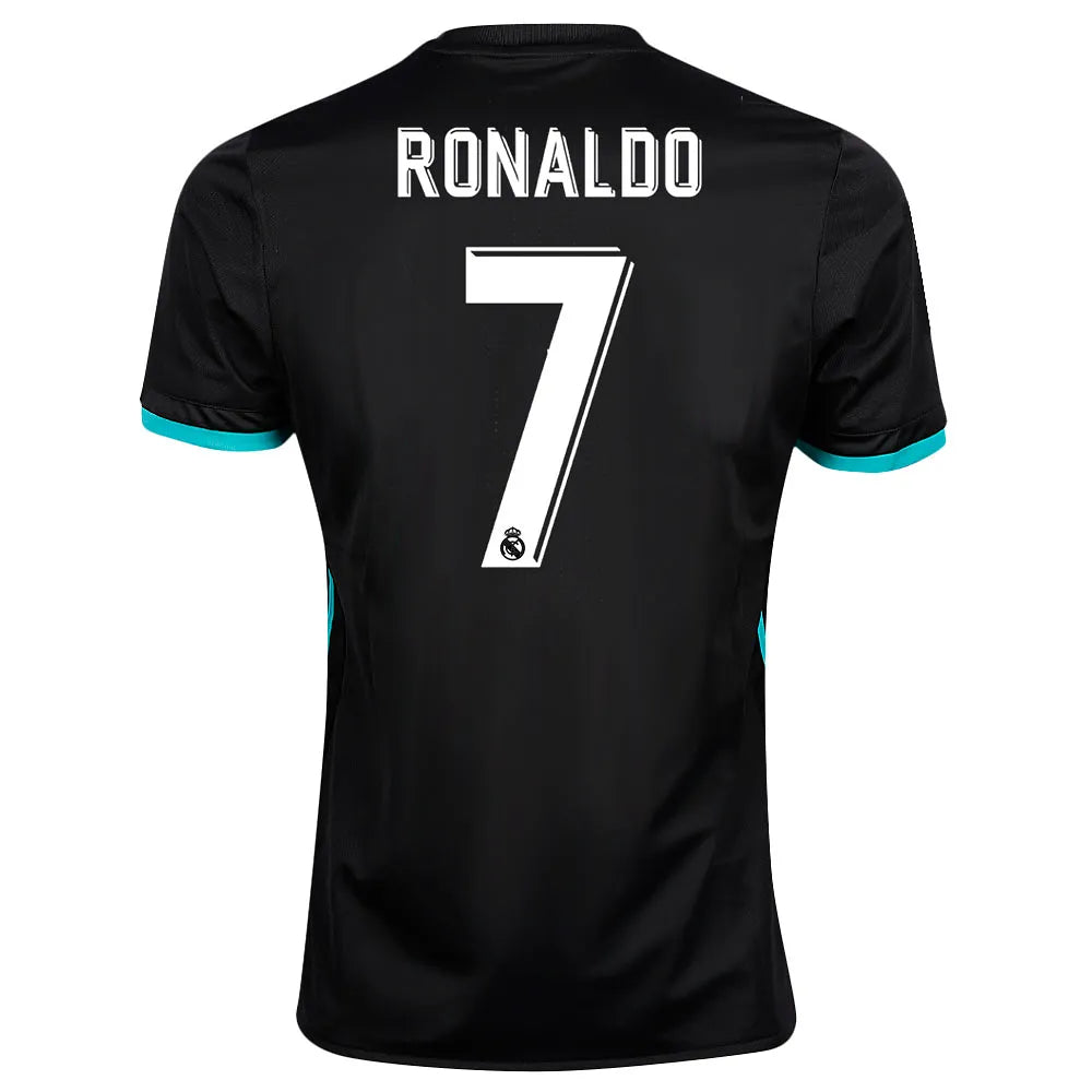 Camiseta 2ª Real Madrid 2017/2018 Cristiano Ronaldo Negro
