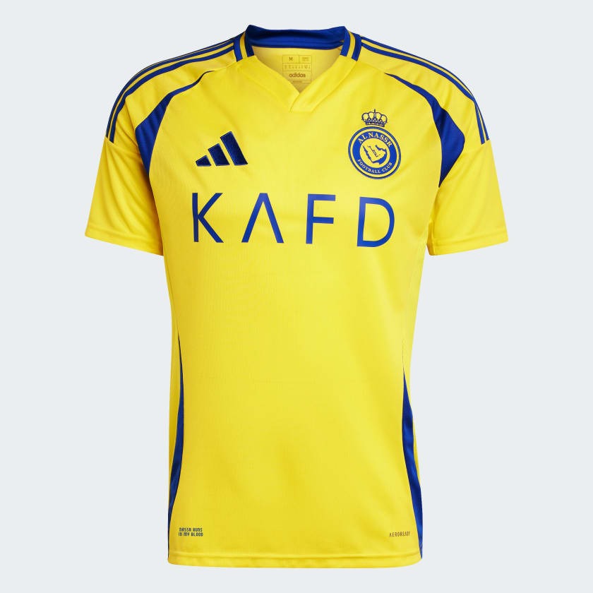 Camesita del Al-Nassr FC 25-26 con dorsal Ronaldo #7