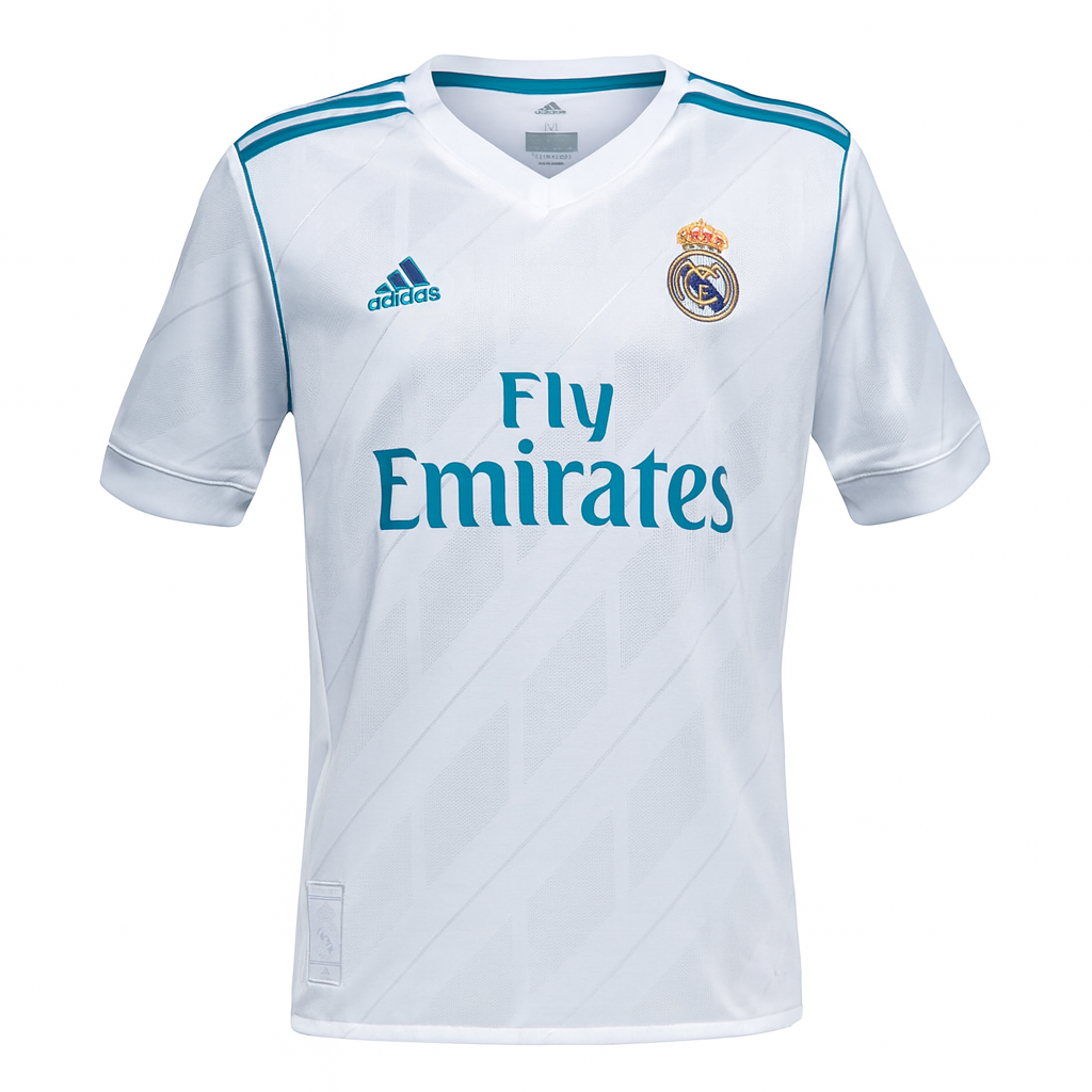Camiseta Real Madrid Fly Emirates 2017-18