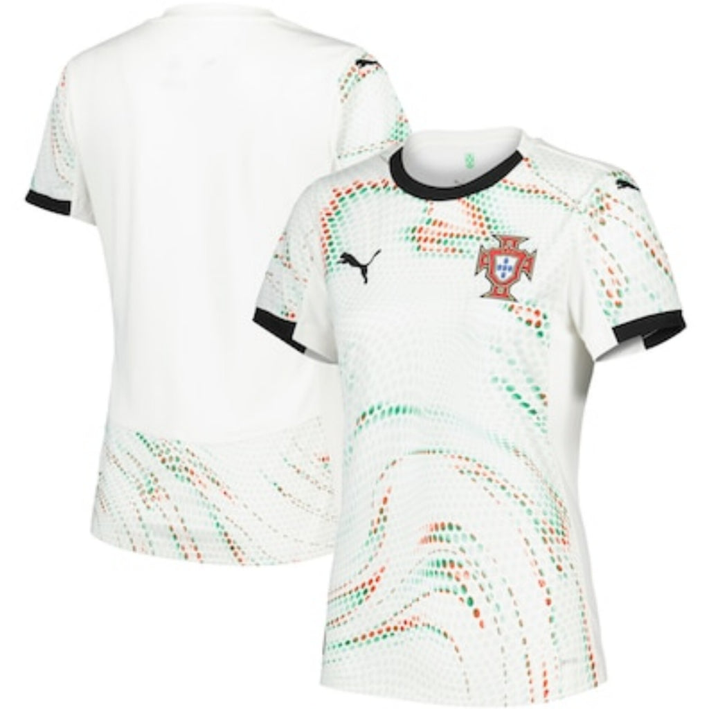 Camiseta Puma Portugal Equipación Alternativa Auténtica Blanca 2025