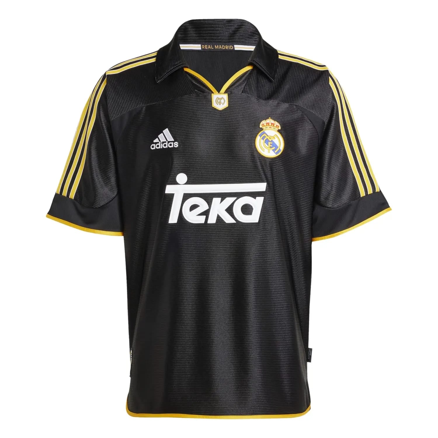 Camiseta Real Madrid Teka 1997-98 Visitante Negra